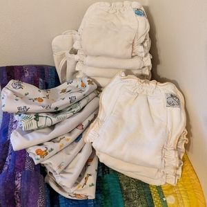Sandy's Fitted diaper bundle